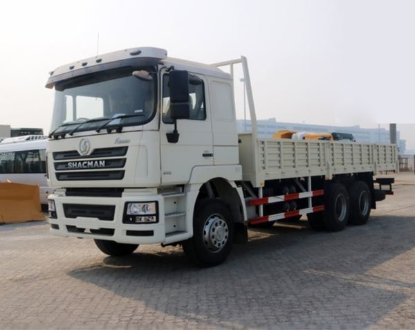SHACMAN F3000 ट्रक 6x4 340 एचपी यूरो II सफेद 10 पहिया ट्रक