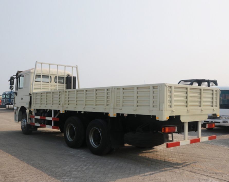 SHACMAN F3000 ट्रक 6x4 340 एचपी यूरो II सफेद 10 पहिया ट्रक