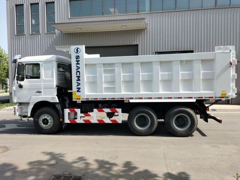 SHACMAN F3000 डंप ट्रक 6x4 430 यूरो II टपर सफेद 10 टायर 5200 के साथ टपर