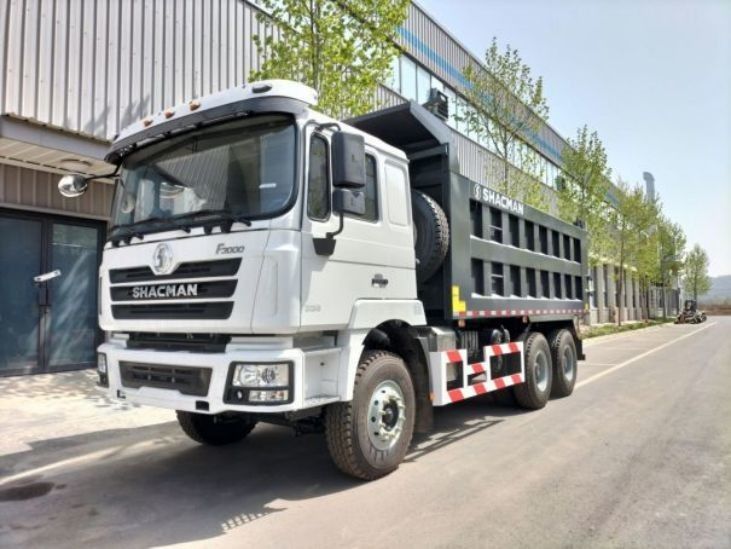 ग्रे न्यू हैवी ड्यूटी SHACMAN F3000 डंप ट्रक 6x4 420 यूरो II 10 व्हील टिपर