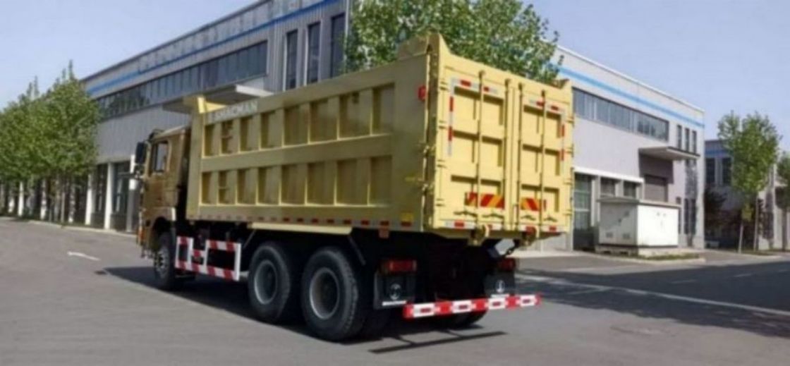 10 टायर डम्पर SHACMAN F3000 टपर ट्रक 6x4 375 यूरोवी गोल्ड WEICHAI डीजल इंजन
