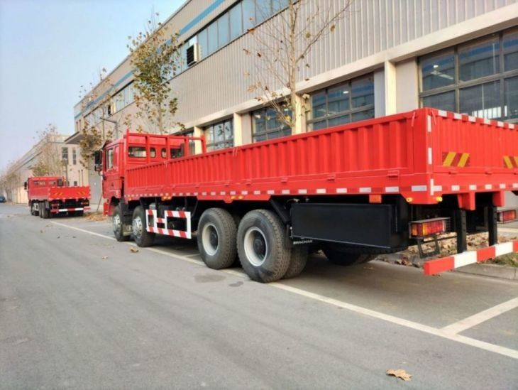 शैकमैन F3000 रेड ट्रक 8×4 वीचाई 380 एचपी यूरो II 12 पहिया ट्रक