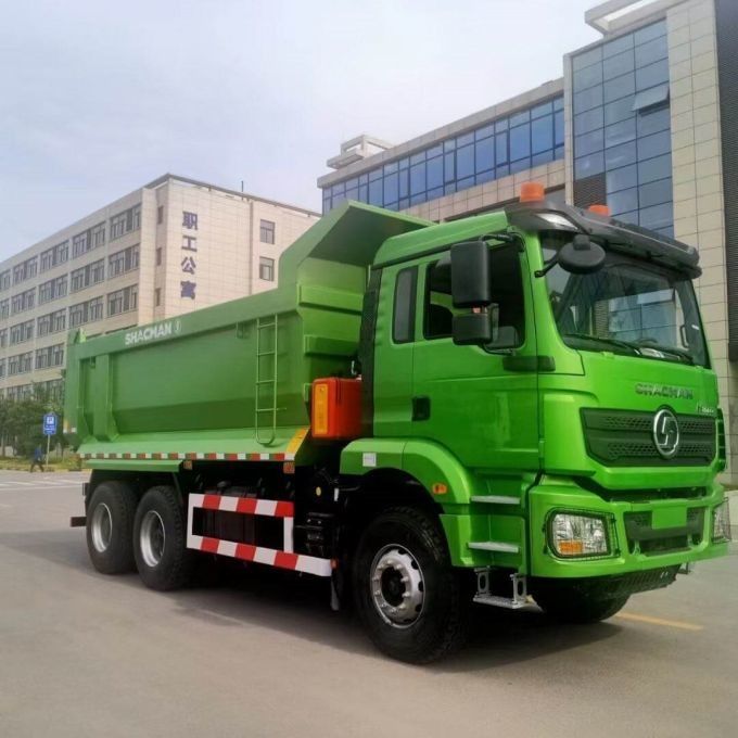 SHACMAN 3 एक्सल डंप ट्रक H3000 6x4 400HP EuroII 50Ton तीन एक्सल डंप ट्रक