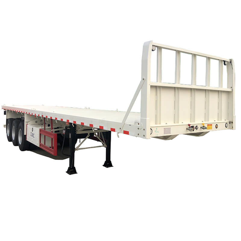 सीएमसीसी 3 अक्ष 40 टन 40 फीट विस्तार योग्य फ्लैटबेड ट्रेलर बिक्री के लिए