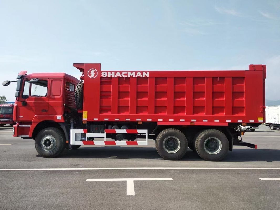 SHACMAN F3000 डंप ट्रक 6x4 380 एचपी यूरो II भारी शुल्क WEICHAI डीजल इंजन के लिए