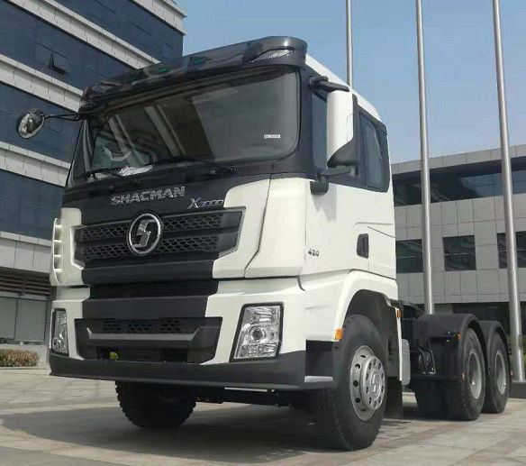 SHACMAN ट्रैक्टर 10 पहिया Shacman ट्रक ट्रैक्टर 430hp डीजल इस्तेमाल किया ट्रैक्टर ट्रक