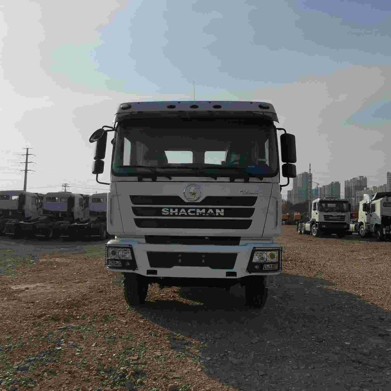लाल SHACMAN F3000 375HP यूरो V 6-व्हील ट्रैक्टर हेड 4x2 WEICHAI इंजन