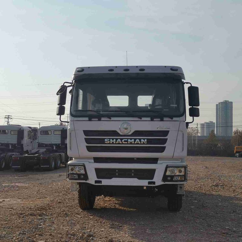 लाल SHACMAN F3000 375HP यूरो V 6-व्हील ट्रैक्टर हेड 4x2 WEICHAI इंजन