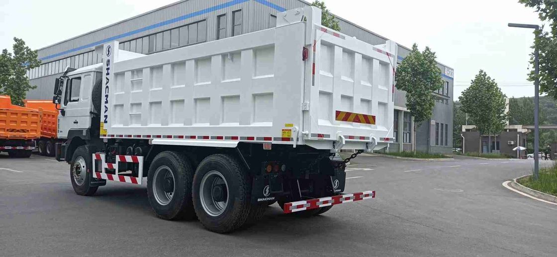 SHACMAN 3 एक्सल भारी डंप ट्रक F3000 6x4 430HP EuroII 25 टन तीन एक्सल डंप ट्रक