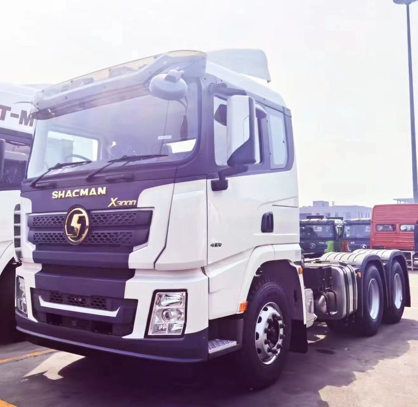 SHACMAN X3000 6X4 ट्रैक्टर ट्रक 10 पहिया Cummins इंजन 420HP बिक्री के लिए