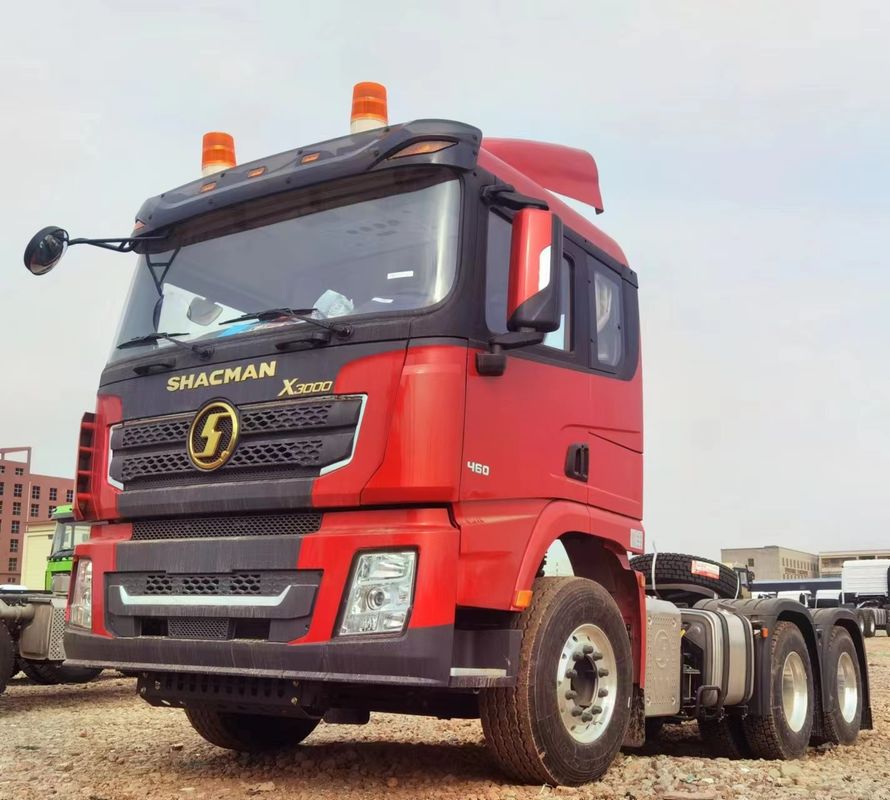 Cummins 420hp 10 पहियों 6X4 SHACMAN X3000 ट्रैक्टर ट्रक सिर बिक्री के लिए