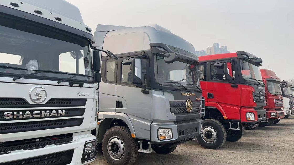 Cummins 420hp 10 पहियों 6X4 SHACMAN X3000 ट्रैक्टर ट्रक सिर बिक्री के लिए