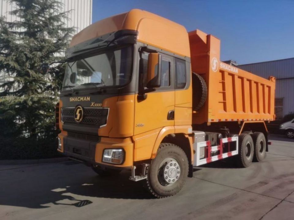 कमिंस डीजल इंजन SHACMAN भारी डंप ट्रक 25 टन पेलोड X3000 6x4 420 यूरो III
