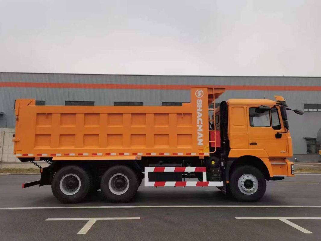 SHACMAN 3 एक्सल डंप ट्रक F3000 6x4 430HP EuroII 25 टन तीन एक्सल डंप ट्रक