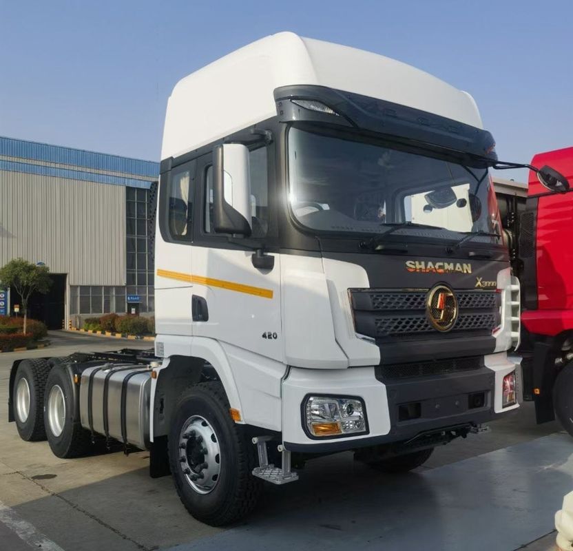 SHACMAN X3000 10 पहिया ट्रेलर ट्रैक्टर ट्रक WEICHAI CUMMINS इंजन 380hp 400hp 430hp