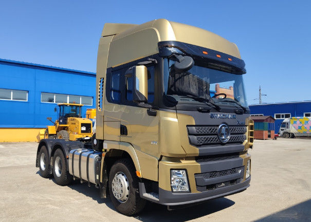 शेकमैन X3000 6X4 4x2 अल्जीरिया के लिए ट्रैक्टर ट्रक 10 पहियों Cummins 420HP बिक्री के लिए