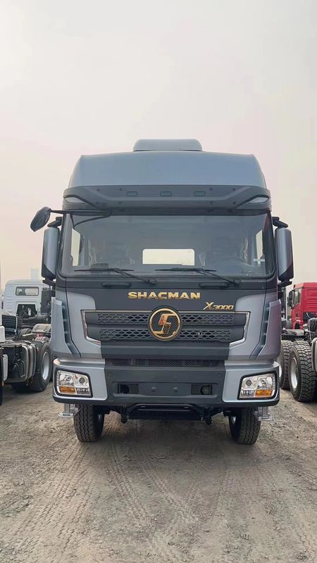 SHACMAN X3000 ट्रेलर ट्रक 380HP 420HP WEICHAI इंजन 6X4 ट्रैक्टर ट्रक सिर बिक्री के लिए