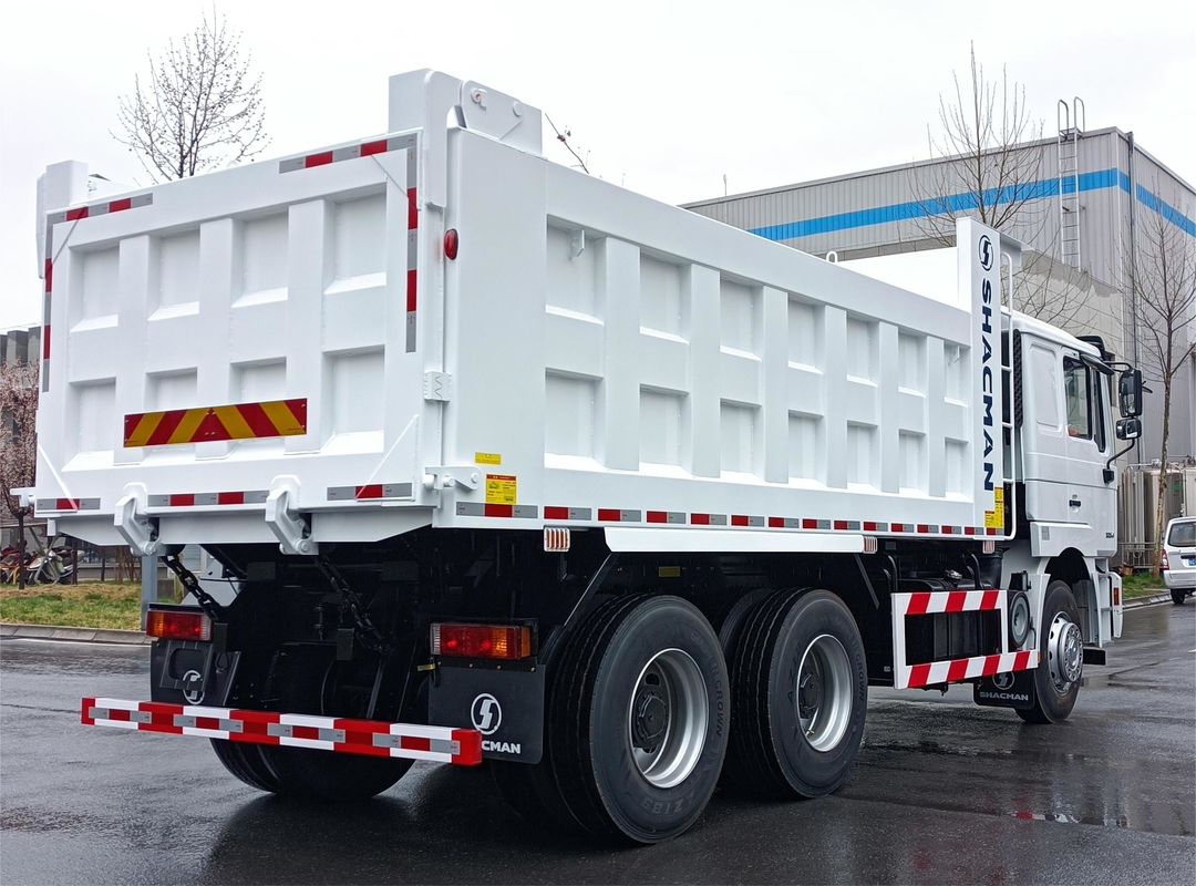 SHACMAN F2000 6x4 290HP 30tons टिपर डंप ट्रक 12R22.5 टायर SX3255JM384 यूरो II ABS