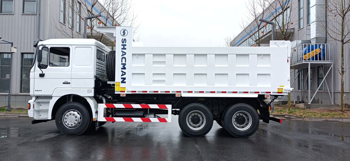 SHACMAN F2000 6x4 290HP 30tons टिपर डंप ट्रक 12R22.5 टायर SX3255JM384 यूरो II ABS