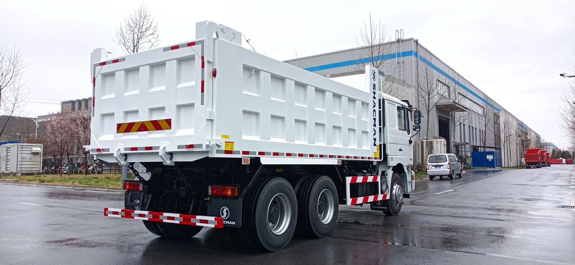 SHACMAN F2000 6x4 290HP 30tons टिपर डंप ट्रक 12R22.5 टायर SX3255JM384 यूरो II ABS