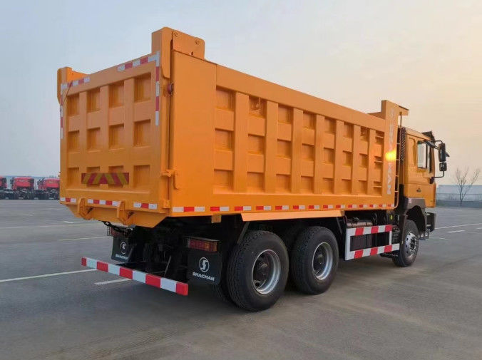 शैकमैन यूरो II से यूरो V 6x4 खनन डंप ट्रक GCW 50 टन WEICHAI इंजन Cummins इंजन