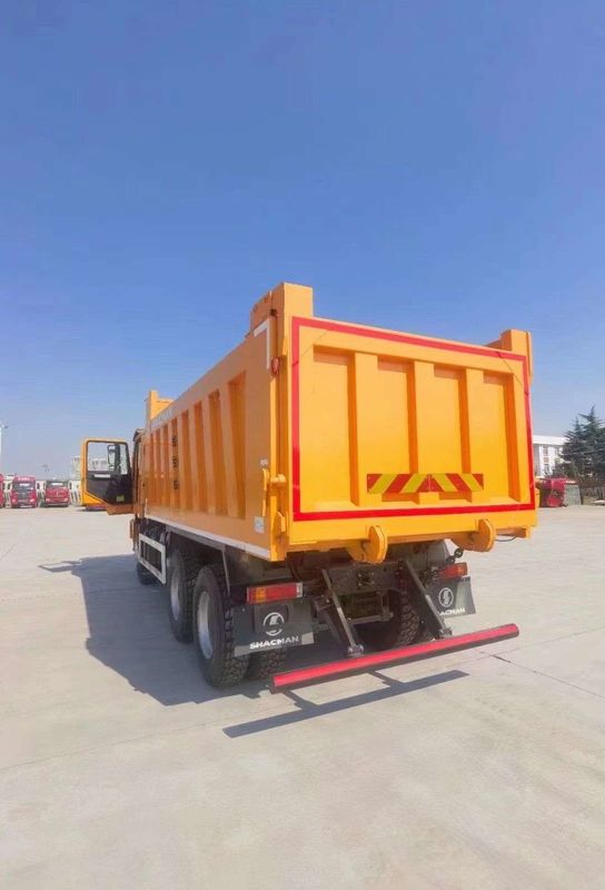 कमिंस डीजल इंजन SHACMAN भारी डंप ट्रक 25 टन पेलोड X3000 6x4 420 यूरो III