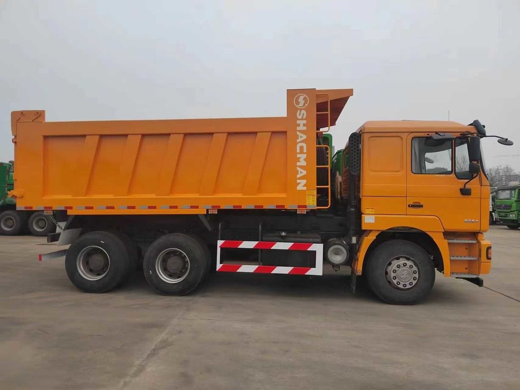 कमिंस डीजल इंजन SHACMAN भारी डंप ट्रक 25 टन पेलोड X3000 6x4 420 यूरो III