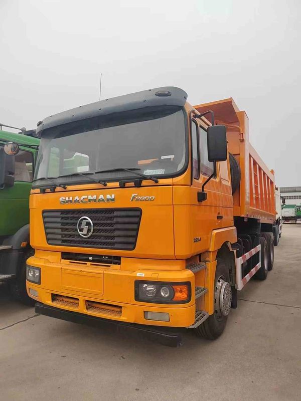 कमिंस डीजल इंजन SHACMAN भारी डंप ट्रक 25 टन पेलोड X3000 6x4 420 यूरो III