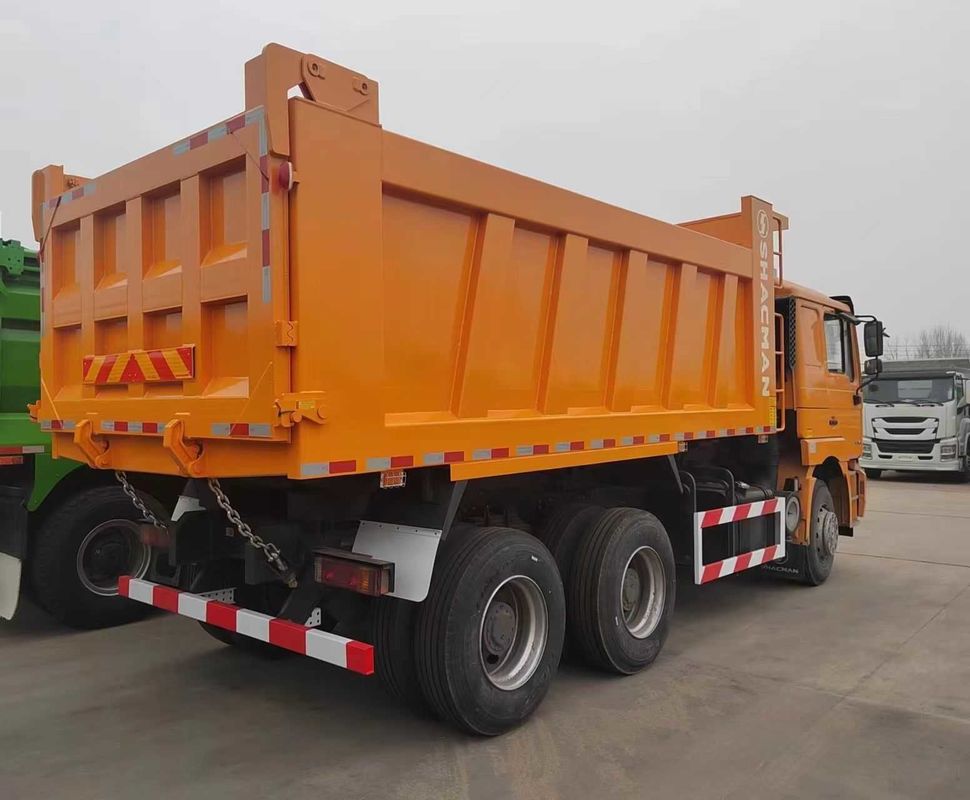 कमिंस डीजल इंजन SHACMAN भारी डंप ट्रक 25 टन पेलोड X3000 6x4 420 यूरो III