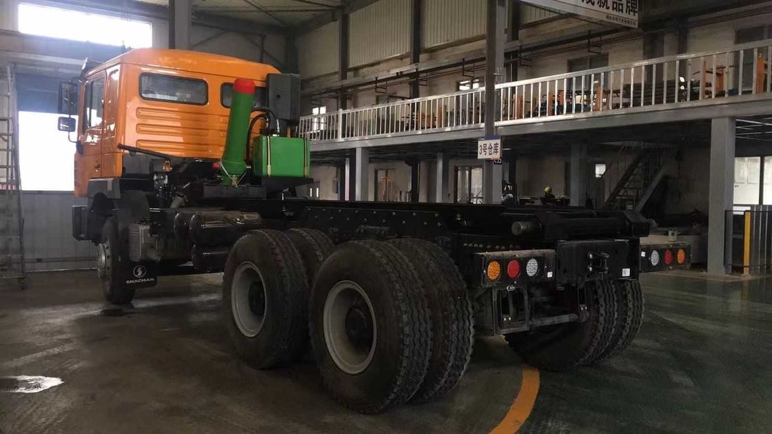 कमिंस डीजल इंजन SHACMAN भारी डंप ट्रक 25 टन पेलोड X3000 6x4 420 यूरो III