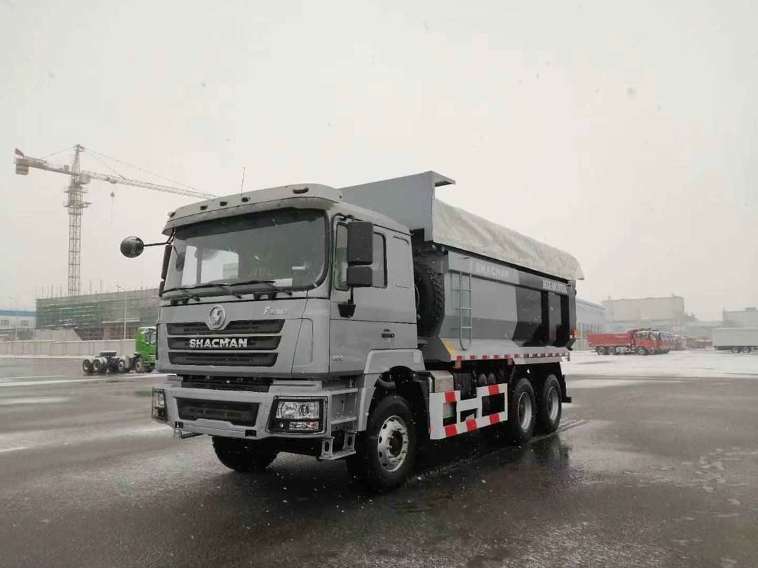 कमिंस डीजल इंजन SHACMAN भारी डंप ट्रक 25 टन पेलोड X3000 6x4 420 यूरो III