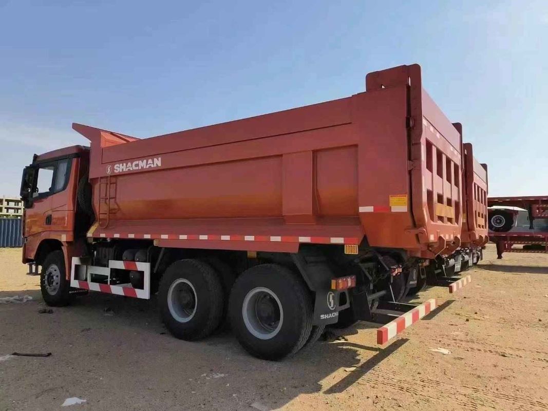 कमिंस डीजल इंजन SHACMAN भारी डंप ट्रक 25 टन पेलोड X3000 6x4 420 यूरो III