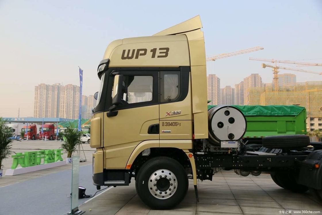 एलएनजी 480HP SHACMAN X3000 6x4 ट्रैक्टर ट्रक यूरोवी सफेद ट्रक ट्रैक्टर सिर