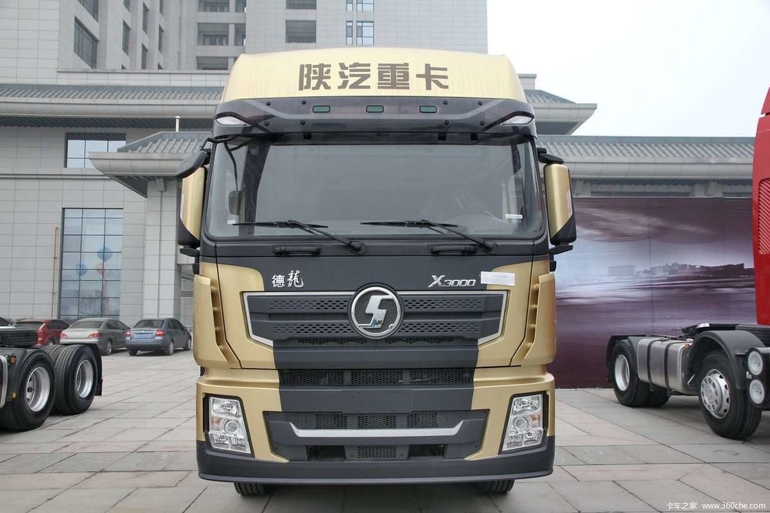 एलएनजी 480HP SHACMAN X3000 6x4 ट्रैक्टर ट्रक यूरोवी सफेद ट्रक ट्रैक्टर सिर