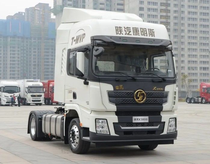 SHACMAN X3000 4x2 ट्रैक्टर 420HP डबल स्लीपर बाएं ड्राइवर अल्जीरिया के लिए ट्रैक्टर ट्रक