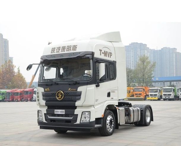 SHACMAN X3000 4x2 ट्रैक्टर 420HP डबल स्लीपर बाएं ड्राइवर अल्जीरिया के लिए ट्रैक्टर ट्रक