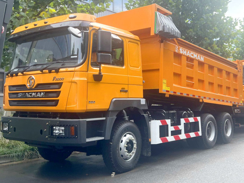 ऑरोरा व्हाइट भारी डंप ट्रक MAN 2*16 T डबल स्टेज एक्सल और φ430 डायफ्राम स्प्रिंग क्लच के साथ