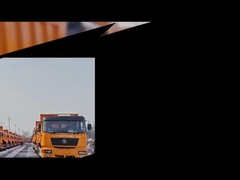 SHACMAN F3000 डंप ट्रक 6x4 380 एचपी यूरो II लाल टिपर ट्रक मॉडल SSX3255DT384