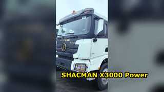 SHACMAN X3000 300Hp डंप ट्रक पावरहाउस